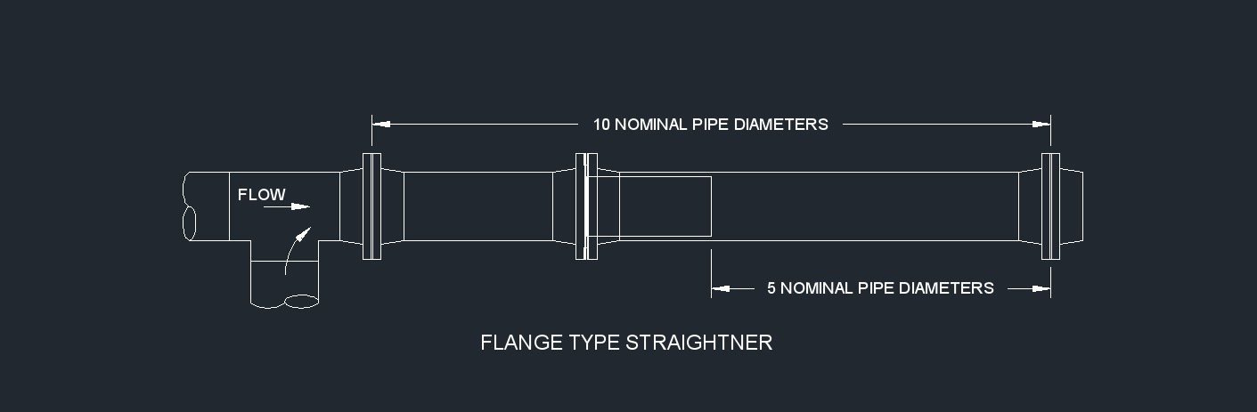 Straightening vane dia 2