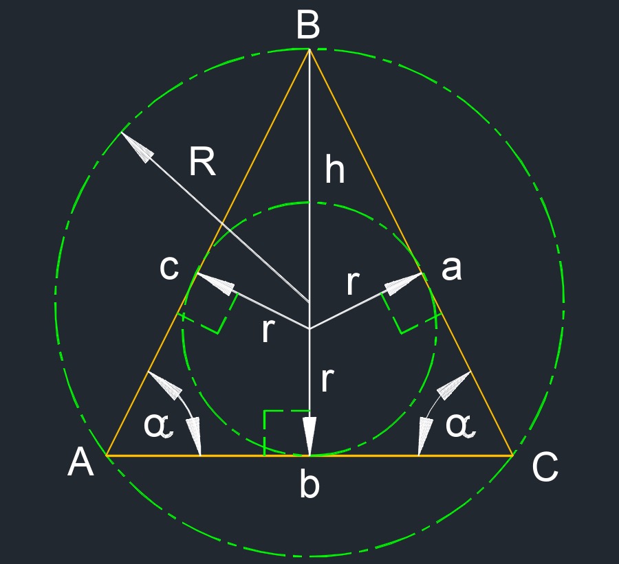 isosceles triangle 2