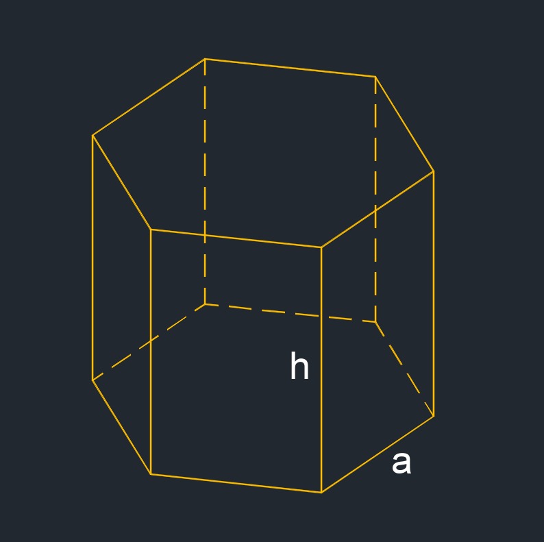 hexagonal prism 3