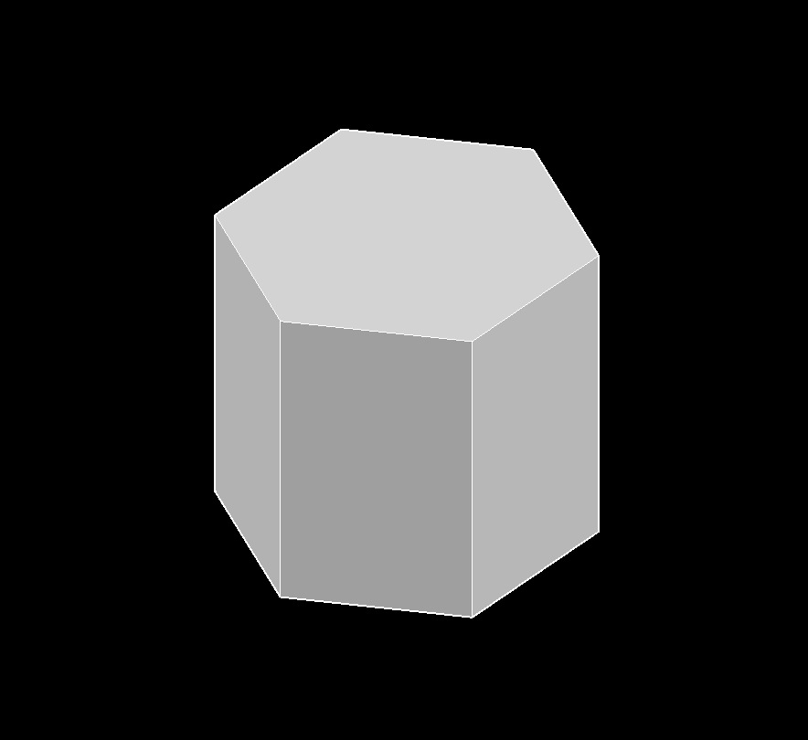 hexagonal prism 2