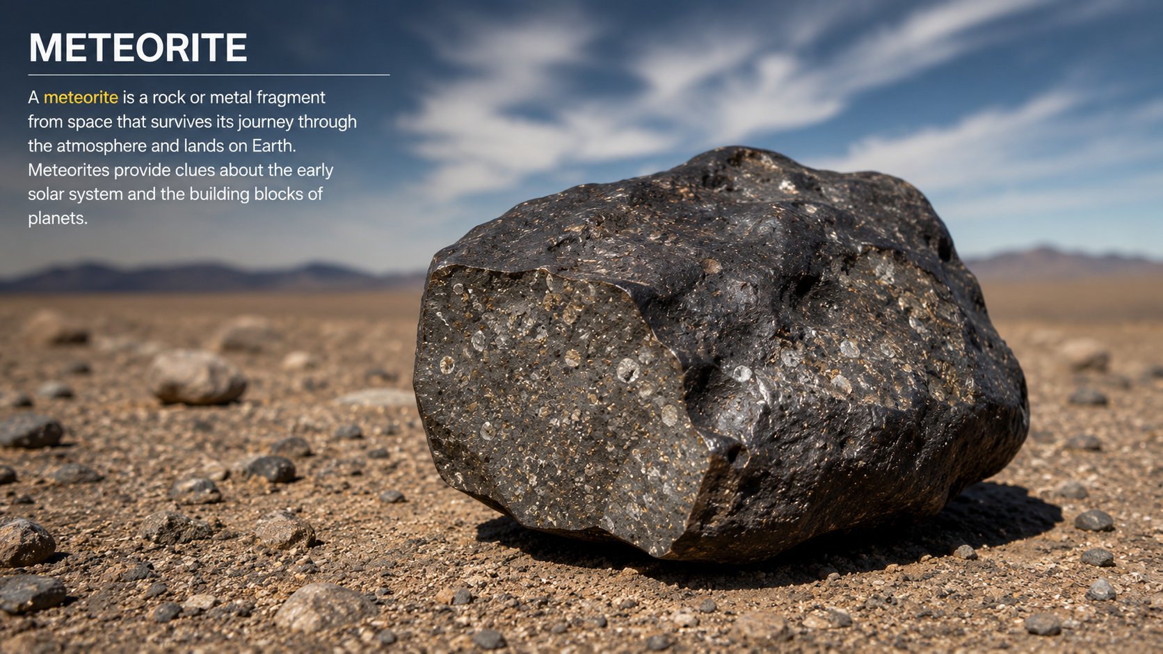 Meteorite 1